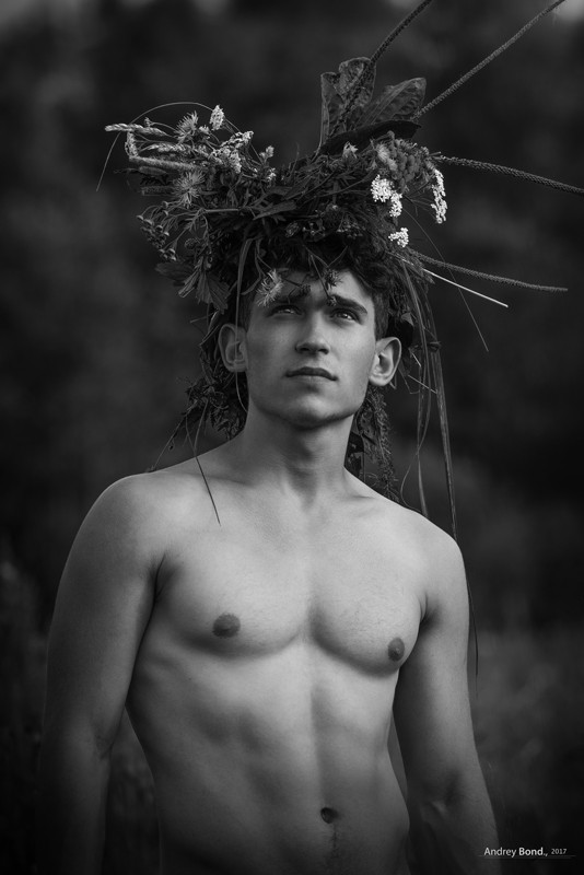 Simon. Model: Simon Dmitriev, Moscow. Photographer: Andrey Bond.
